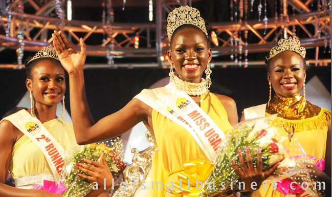 Small Business Entrepreneur Leah Kalanguka Poultry Farmer Crowned Miss Uganda